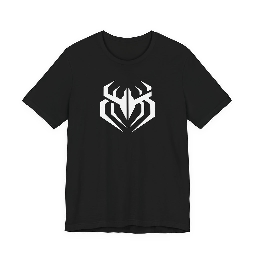 Spida-Burns Graphic Tee — Black Logo T-Shirt